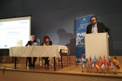 Alexandros Oikonomou, Maria Kerasoglou (EDRA President), Evangelos Kyriazopoulos